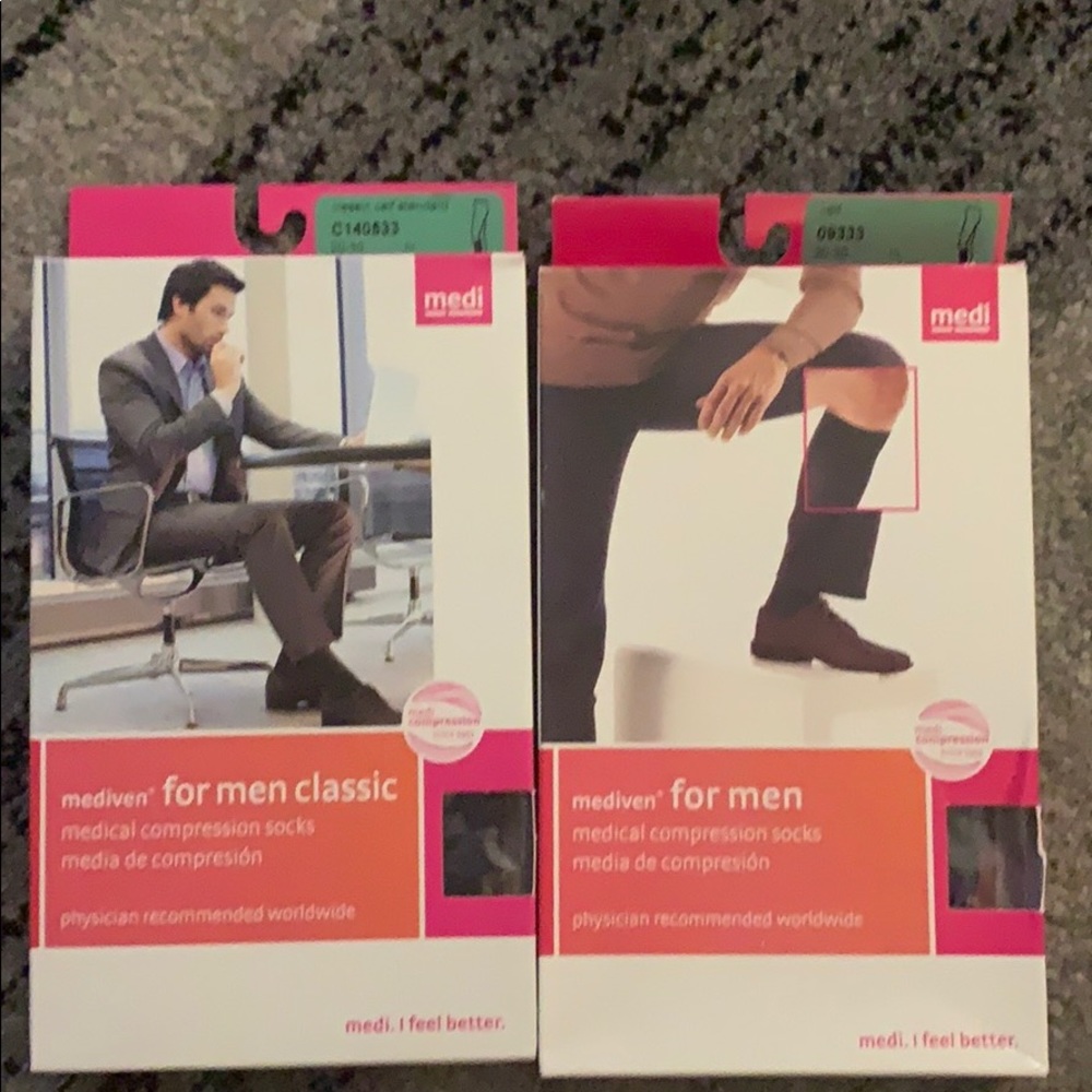 Medí compression knee highs 20-30mmHg Navy blue